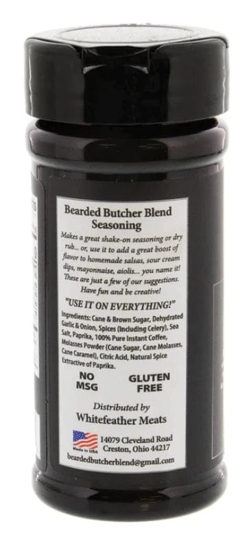 Gospel BBQ Bearded Butcher Blend Seasoning Black BEARDEDBLACK BEARDEDBLACK Sauce & Rub