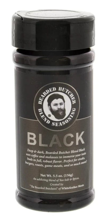 Gospel BBQ Bearded Butcher Blend Seasoning Black BEARDEDBLACK BEARDEDBLACK Sauce & Rub