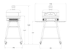 GOZNEY Gozney Dome Stand AD1260 AD1260 Accessory Cart & Table 5056591601916