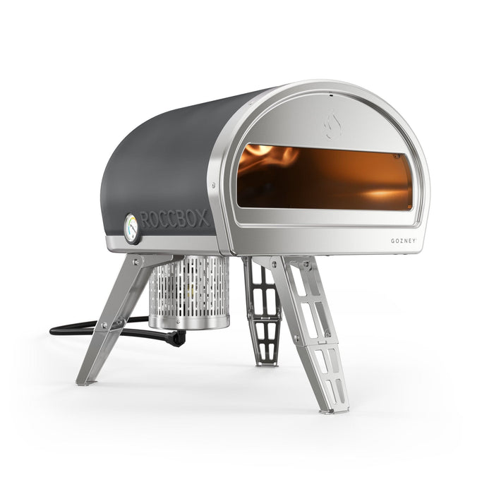 GOZNEY Gozney Roccbox Pizza Oven (Wood Burner Not Included) Propane/Wood / Grey GRPGYUS1093 Countertop Pizza Oven 5056591602364
