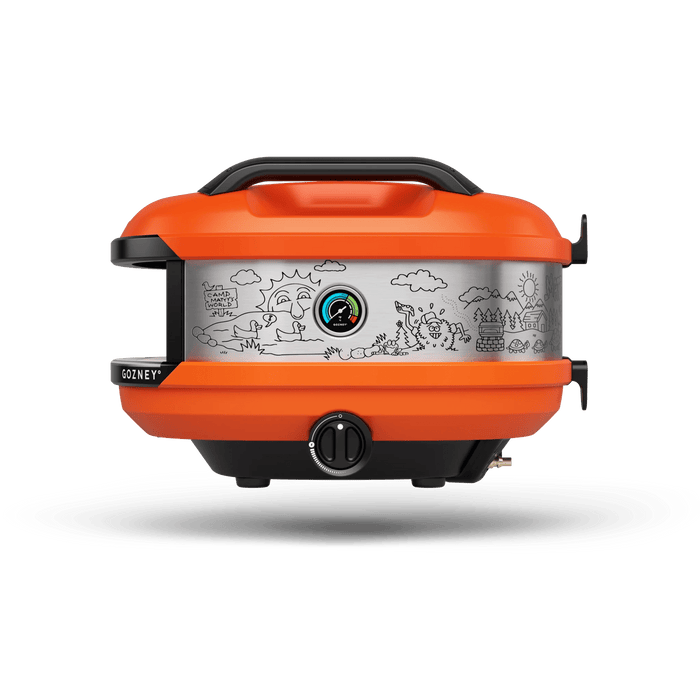 Gozney Matty Matheson x Gozney Limited-Edition Tread Pizza Oven Orange / Propane GTPOGUS1225 Pizza Oven 5056591607345