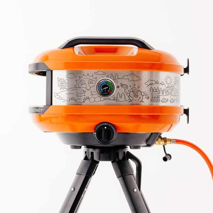 Gozney Matty Matheson x Gozney Limited-Edition Tread Pizza Oven Orange / Propane GTPOGUS1225 Pizza Oven 5056591607345