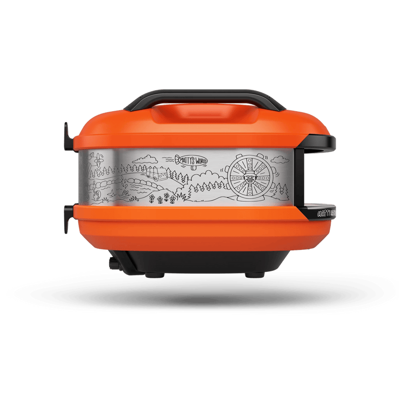 Gozney Matty Matheson x Gozney Limited-Edition Tread Pizza Oven Orange / Propane GTPOGUS1225 Pizza Oven 5056591607345