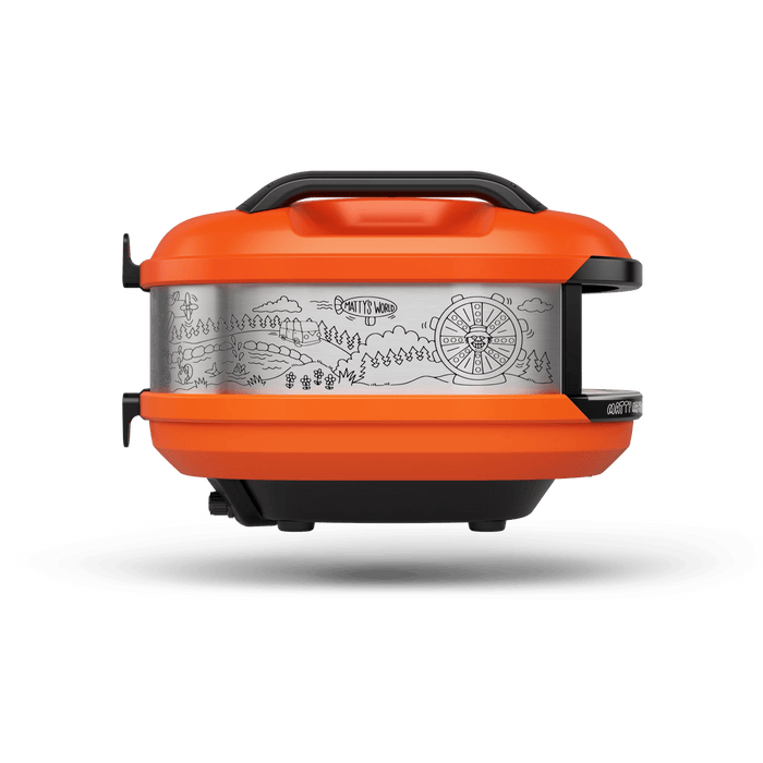 Gozney Matty Matheson x Gozney Limited-Edition Tread Pizza Oven Orange / Propane GTPOGUS1225 Pizza Oven 5056591607345