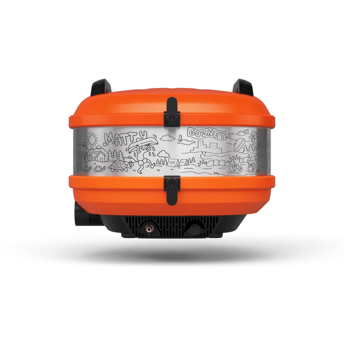 Gozney Matty Matheson x Gozney Limited-Edition Tread Pizza Oven Orange / Propane GTPOGUS1225 Pizza Oven 5056591607345
