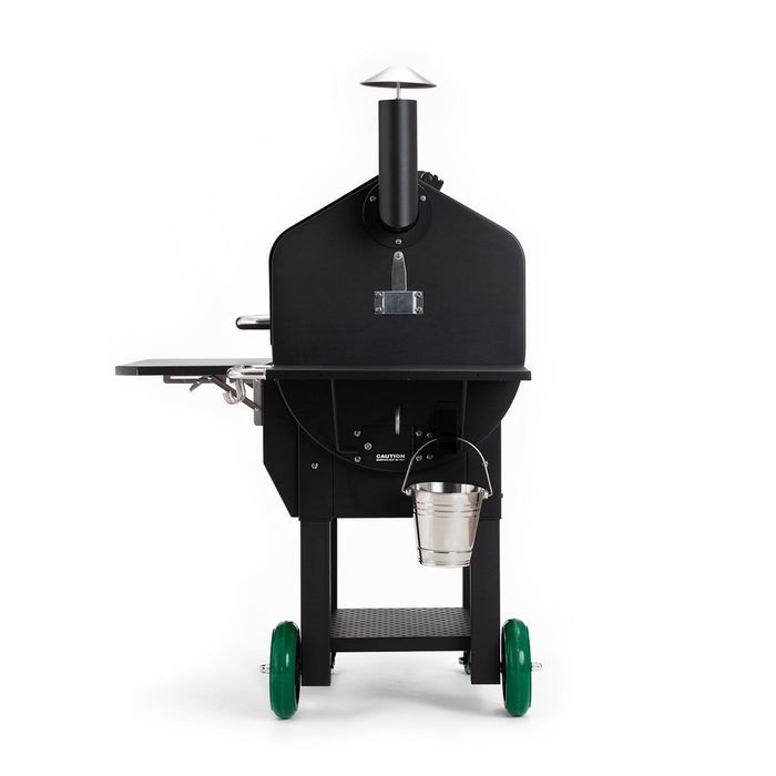 Green Mountain Grills Green Mountain Grills Ledge Stainless Pellet Grill & Smoker w/ WIFI Control Pellet / Black GMG-LEDGE-SS Freestanding Pellet Grill