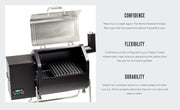 GrillGrate GrillGrate 15" Pellet Grill Sear Station (15.375" WIDE) RGG15K-0003 RGG15K-0003 Part Cooking Grate, Grid & Grill 688907862701