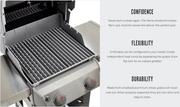 GrillGrate GrillGrate 15" Sets Part Cooking Grate, Grid & Grill