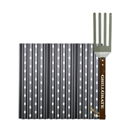 GrillGrate GrillGrate 18.5" Sets 3 Panel Set (15.375" TOTAL WIDTH) RGG18.5K-0003 Part Cooking Grate, Grid & Grill 035127647166