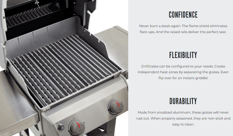GrillGrate GrillGrate 20" Sets Part Cooking Grate, Grid & Grill