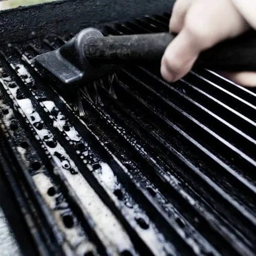 Cast iron grill clearance brush
