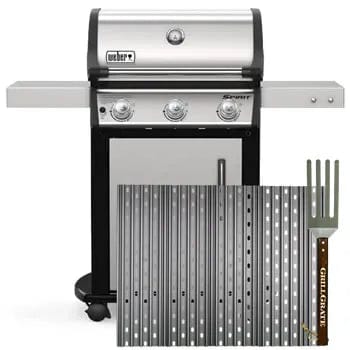 GrillGrate GrillGrate Replacement Set for Solaire 27 Inch Grills REP17375-4G Part Cooking Grate, Grid & Grill 688907861971