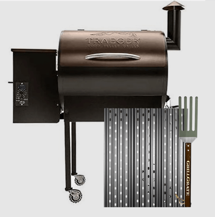GrillGrate GrillGrate Sear Station for the Traeger Pro 22 & 34 RGG18.5K-0003 Part Cooking Grate, Grid & Grill 035127647166