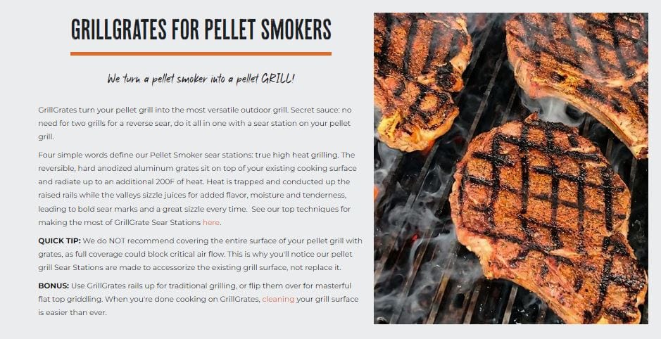 Sear Steak On Pellet Grill - Sear Daddy Pellet Grill Searing