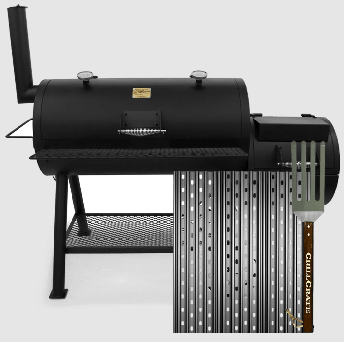 GrillGrate GrillGrate Set for the Oklahoma Joe's Longhorn Offset RGG18.5K-0003 Part Cooking Grate, Grid & Grill 035127647166