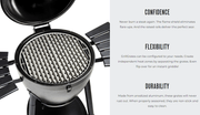 GrillGrate GrillGrate Set for the Pit Boss K24 Ceramic Charcoal Grill RBGEXL2.0 Part Cooking Grate, Grid & Grill 035127647012