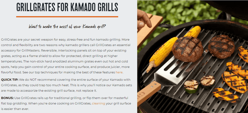 GrillGrate GrillGrate Set for the Pit Boss K24 Ceramic Charcoal Grill RBGEXL2.0 Part Cooking Grate, Grid & Grill 035127647012
