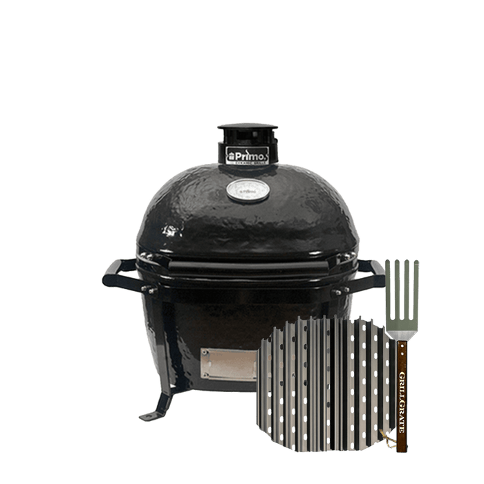 GrillGrate GrillGrates for The Primo Oval Jr. Kamado Grill PJR Part Cooking Grate, Grid & Grill 850051335169