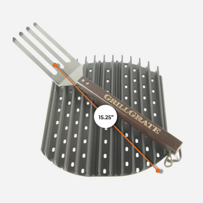 GrillGrate GrillGrates for The Primo Oval Jr. Kamado Grill PJR Part Cooking Grate, Grid & Grill 850051335169