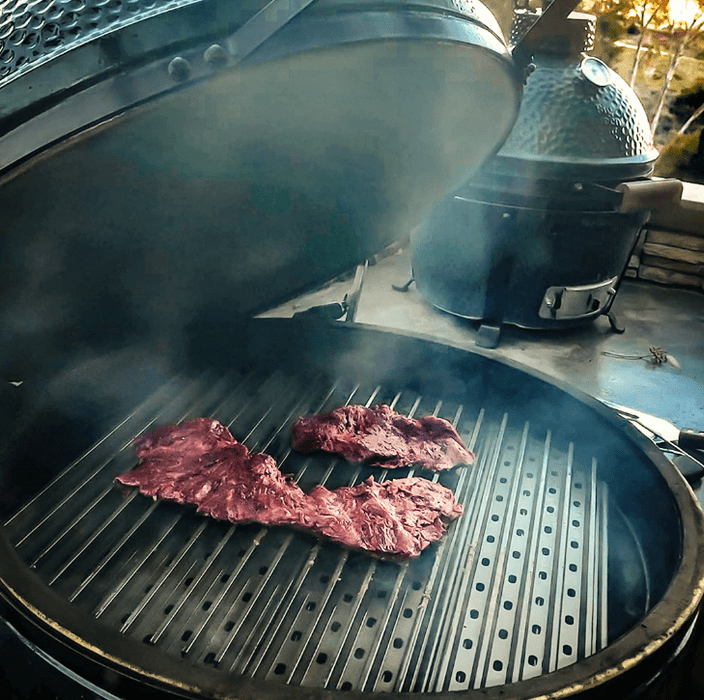 GrillGrates for the Primo Oval XL Kamado Grill BBQing