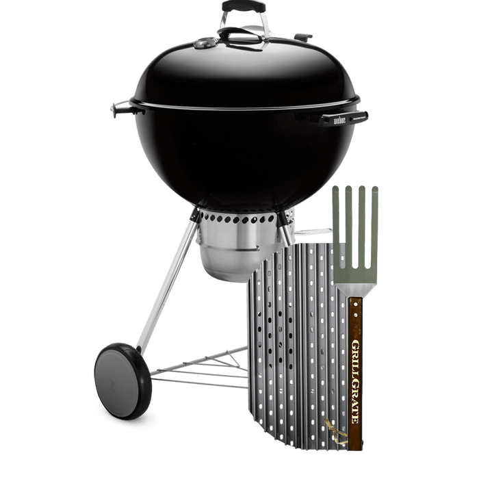 GrillGrate HALF GrillGrate Set for the 26.75" Weber Kettle & 24" Weber Summit Charcoal RBGEXLHALF Part Cooking Grate, Grid & Grill 753182600925