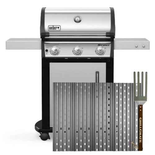 GrillGrate Replacement GrillGrate Set for Weber Spirit 300 Series REP17375-4G REP17375-4G Part Cooking Grate, Grid & Grill 688907861971