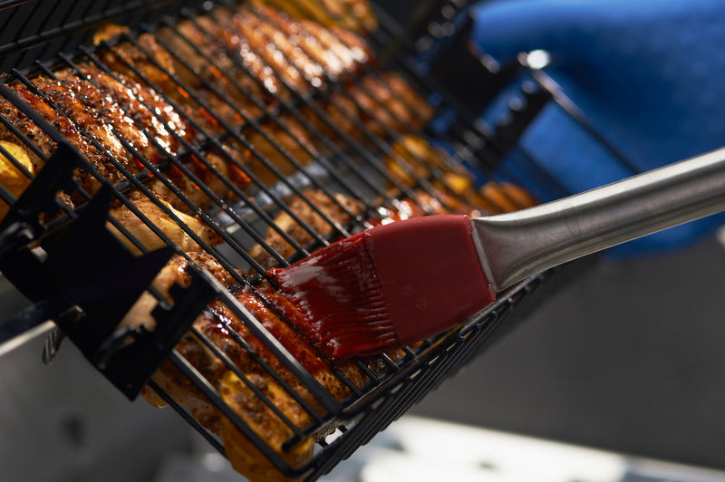Grillpro Grill Pro 24785 Non-Stick Flat Spit Basket 24785 Accessory Grill Basket & Topper 060162247859