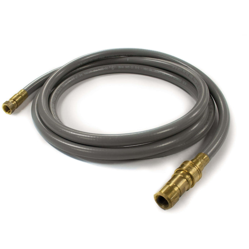 Grillpro GrillPro 10 ft. Quick Disconnect Natural Gas Hose 82110 Part Hose & Regulator 82110