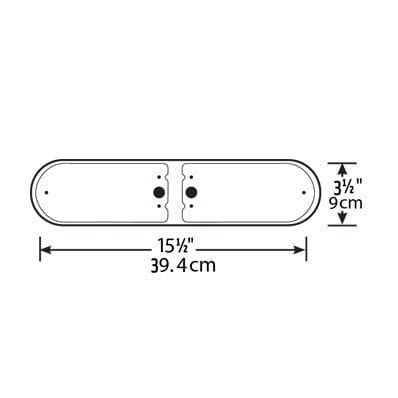 Grillpro GrillPro 15.5″ Universal Fit Bar Burner 25723 Part Burner BBQ 060162257230