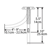 Grillpro GrillPro 15.5″ Universal Fit Bar Burner 25723 Part Burner BBQ 060162257230