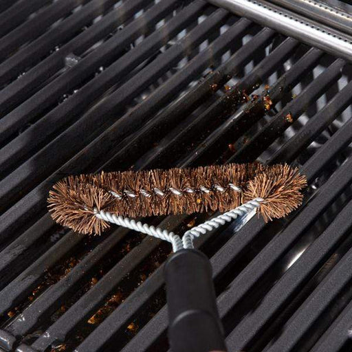 Broil King Grill Brush - Tri-Head - Twisted Palmyra