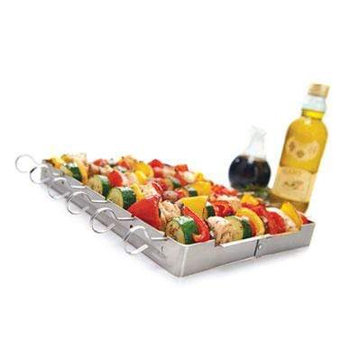 Grillpro GrillPro Stainless Steel Shish Kebab Set of 6 41338 Accessory Skewer 060162413384