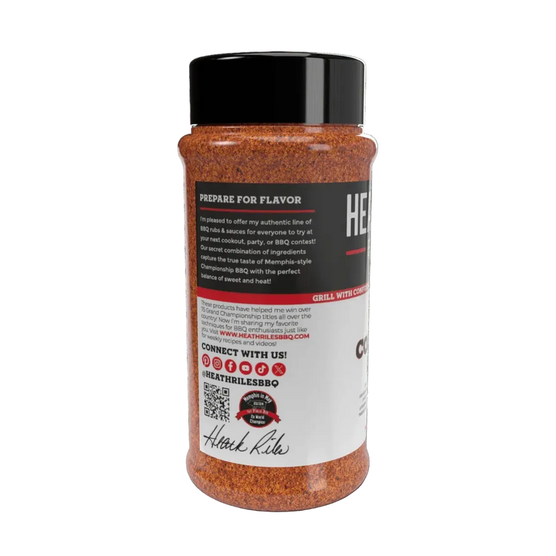 Heath Riles BBQ Heath Riles BBQ Competition BBQ Rub (16oz) 38006 Sauce & Rub 850040238006