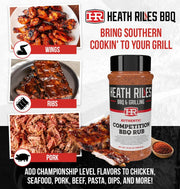 Heath Riles BBQ Heath Riles BBQ Competition BBQ Rub (16oz) 38006 Sauce & Rub 850040238006