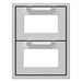 Hestan Hestan 16" Double Drawers Froth AGDR16-WH Outdoor Kitchen Door, Drawer & Cabinet