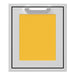 Hestan Hestan 18" Single Access Door Sol Yellow / Hinge Left AGADL18-YW Outdoor Kitchen Door, Drawer & Cabinet