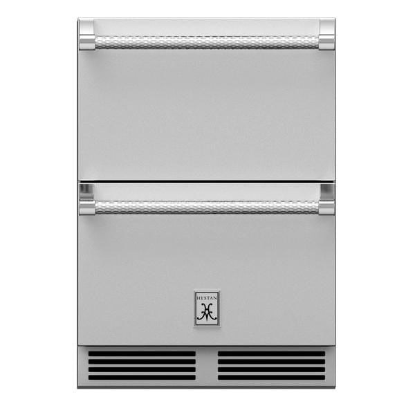 Hestan Hestan 24" Oudoor Refrigerator Drawers GRR24 Refrigerator/Freezer Drawers