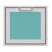Hestan Hestan 24" Single Access Door Bora Bora Turquoise / Hinge Left AGADL24-TQ Outdoor Kitchen Door, Drawer & Cabinet