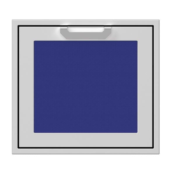 Hestan Hestan 24" Single Access Door Prince Blue / Hinge Left AGADL24-BU Outdoor Kitchen Door, Drawer & Cabinet