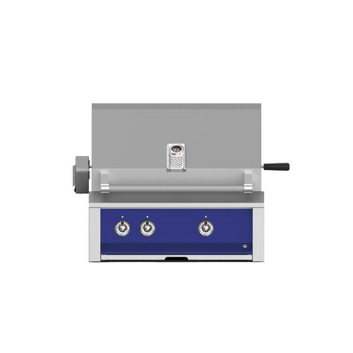 Hestan Hestan 30" Built-In Aspire BBQ with Rotisserie Prince Blue / Natural Gas / 0 EABR30-NG-BU Built-in Gas Grill