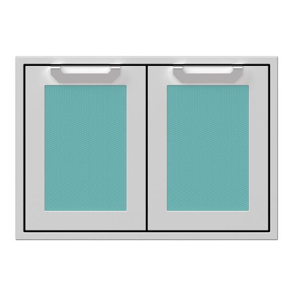 Hestan Hestan 30" Double Access Doors Bora Bora Turquoise AGAD30-TQ Outdoor Kitchen Door, Drawer & Cabinet