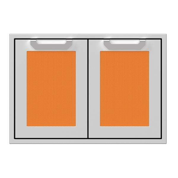 Hestan Hestan 30" Double Access Doors Citra Orange AGAD30-OR Outdoor Kitchen Door, Drawer & Cabinet
