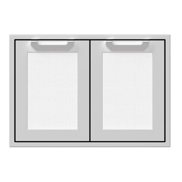 Hestan Hestan 30" Double Access Doors Froth AGAD30-WH Outdoor Kitchen Door, Drawer & Cabinet