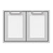 Hestan Hestan 30" Double Access Doors Froth AGAD30-WH Outdoor Kitchen Door, Drawer & Cabinet
