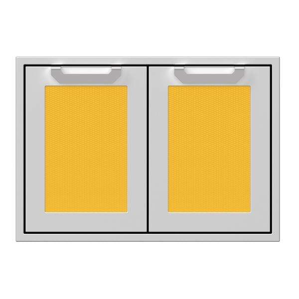 Hestan Hestan 30" Double Access Doors Sol Yellow AGAD30-YW Outdoor Kitchen Door, Drawer & Cabinet