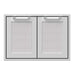Hestan Hestan 30" Double Access Doors Stainless Steel AGAD30 Outdoor Kitchen Door, Drawer & Cabinet