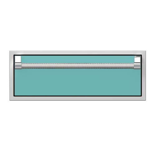 Hestan Hestan 30" Single Storage Drawer Bora Bora Turquoise AGSR30-TQ Outdoor Kitchen Door, Drawer & Cabinet