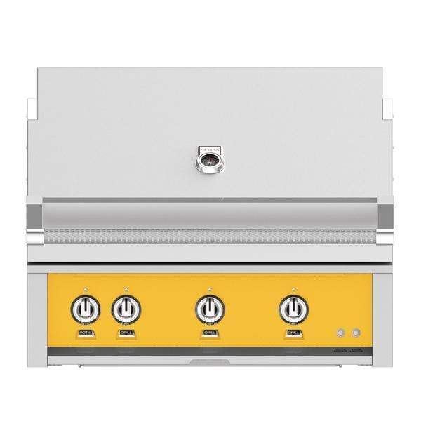 Hestan Hestan 36" Built-In BBQ Natural Gas / 0 / Sol Yellow GABR36-NG-YW Built-in Gas Grill