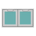 Hestan Hestan 36" Double Access Doors Bora Bora Turquoise AGAD36-TQ Outdoor Kitchen Door, Drawer & Cabinet