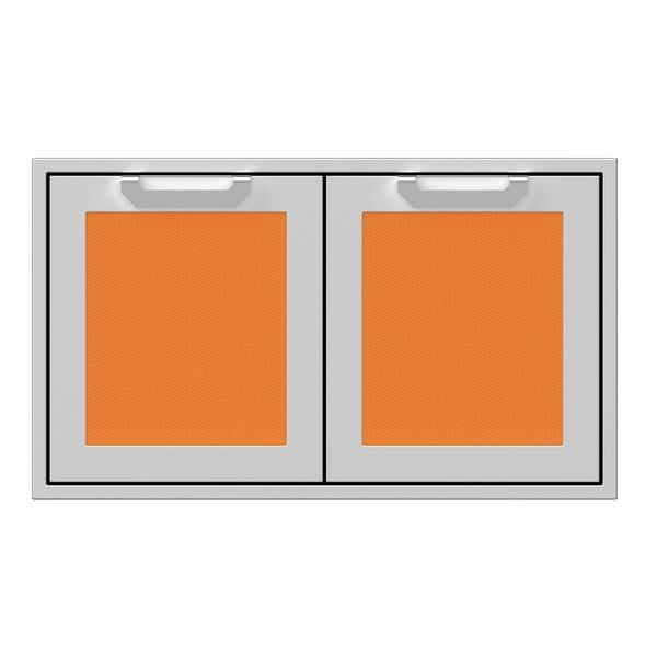 Hestan Hestan 36" Double Access Doors Citra Orange AGAD36-OR Outdoor Kitchen Door, Drawer & Cabinet